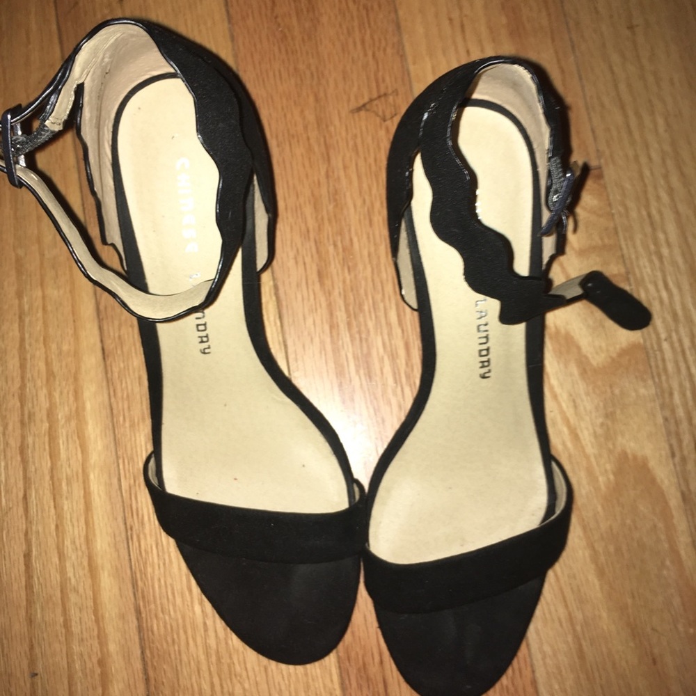 Black heels